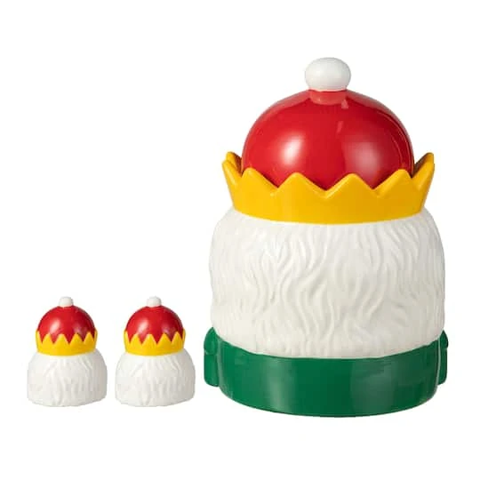 Glitzhome® Dolomite Christmas Nutcracker Cookie Jar Set 10 Glitzhome® Dolomite Christmas Nutcracker Cookie Jar Set - Image 8