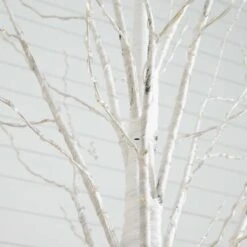 3ft. Pre-Lit White Birch Artificial Tree, Warm White LED Lights 15 3ft. Pre-Lit White Birch Artificial Tree, Warm White LED Lights -Northlight Shop D804697S 3