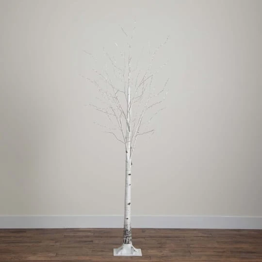 3ft. Pre-Lit White Birch Artificial Tree, Warm White LED Lights 11 3ft. Pre-Lit White Birch Artificial Tree, Warm White LED Lights - Image 9