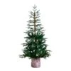 5ft. Unlit Woodland Fir Artificial Christmas Tree In Decorative Planter