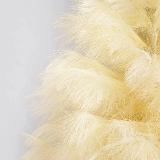 4ft. Unlit Off-White Pampas Grass Artificial Christmas Tree 11 4ft. Unlit Off-White Pampas Grass Artificial Christmas Tree - Image 9