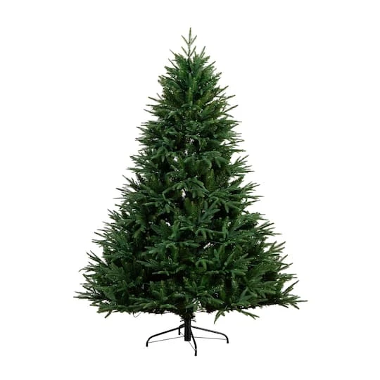 6ft. Pre-Lit Edmonton Fir Artificial Christmas Tree, Color Changing LED Lights 4 6ft. Pre-Lit Edmonton Fir Artificial Christmas Tree, Color Changing LED Lights - Image 2