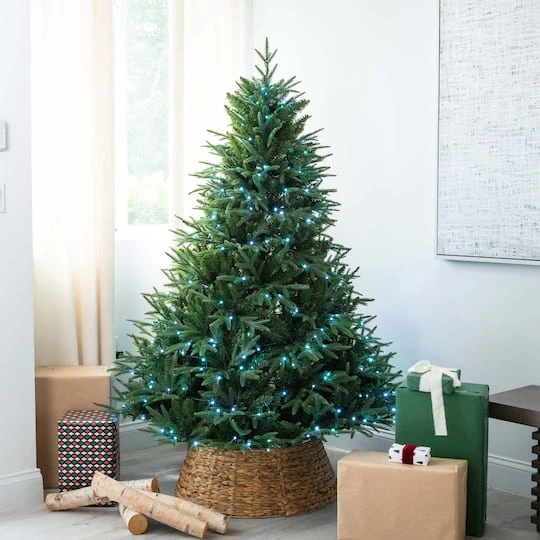 6ft. Pre-Lit Edmonton Fir Artificial Christmas Tree, Color Changing LED Lights 14 6ft. Pre-Lit Edmonton Fir Artificial Christmas Tree, Color Changing LED Lights - Image 12