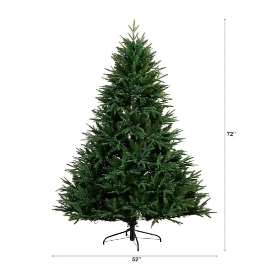6ft. Pre-Lit Edmonton Fir Artificial Christmas Tree, Color Changing LED Lights 13 6ft. Pre-Lit Edmonton Fir Artificial Christmas Tree, Color Changing LED Lights - Image 11