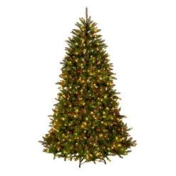 7.5ft. Pre-Lit Dunhill Fir® Artificial Christmas Tree, Spectrum Lights