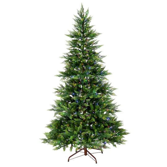 7.5ft. Pre-Lit Festive Fern Artificial Christmas Tree, Clear Lights 7 7.5ft. Pre-Lit Festive Fern Artificial Christmas Tree, Clear Lights - Image 5