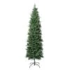 7.5ft. Unlit Duxbury Slim Artificial Christmas Tree 1 7.5ft. Unlit Duxbury Slim Artificial Christmas Tree -Northlight Shop D809054S 1
