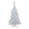 Northlight 3ft. Pre-Lit White Rockport Pine Artificial Christmas Tree, Purple Lights -Northlight Shop D810123S 1