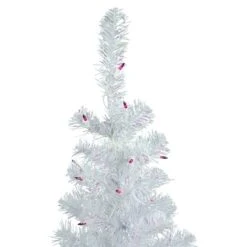 Northlight 3ft. Pre-Lit White Rockport Pine Artificial Christmas Tree, Purple Lights 12 Northlight 3ft. Pre-Lit White Rockport Pine Artificial Christmas Tree, Purple Lights -Northlight Shop D810123S 4