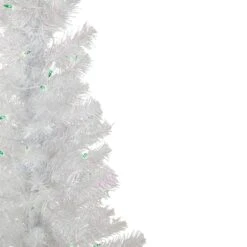 Northlight 4ft. Pre-Lit White Rockport Pine Artificial Christmas Tree, Green Lights 13 Northlight 4ft. Pre-Lit White Rockport Pine Artificial Christmas Tree, Green Lights -Northlight Shop D810130S 4