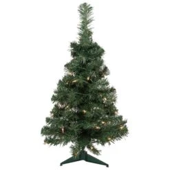 Northlight 2ft. Pre-Lit Blackwater Fir Artificial Christmas Tree, Clear Lights -Northlight Shop D810219S 1 1