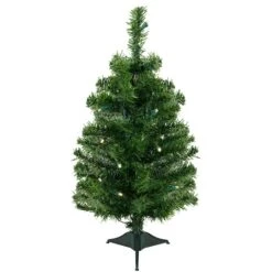 Northlight 2ft. Pre-Lit Mixed Classic Pine Artificial Christmas Tree, Warm White LED Lights 10 Northlight 2ft. Pre-Lit Mixed Classic Pine Artificial Christmas Tree, Warm White LED Lights -Northlight Shop D810222S 1 1
