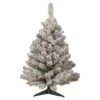Northlight 3ft. Pre-Lit Heavily Flocked Madison Pine Medium Artificial Christmas Tree, Clear Lights 1 Northlight 3ft. Pre-Lit Heavily Flocked Madison Pine Medium Artificial Christmas Tree, Clear Lights -Northlight Shop D810250S 1