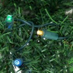 Northlight 3ft. Pre-Lit Medium Mixed Classic Pine Artificial Christmas Tree, Multicolor LED Lights 14 Northlight 3ft. Pre-Lit Medium Mixed Classic Pine Artificial Christmas Tree, Multicolor LED Lights -Northlight Shop D810252S 5