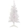 Northlight 3ft. Pre-Lit Woodbury White Pine Slim Artificial Christmas Tree, Multicolor Lights 2 Northlight 3ft. Pre-Lit Woodbury White Pine Slim Artificial Christmas Tree, Multicolor Lights -Northlight Shop D810256S 1
