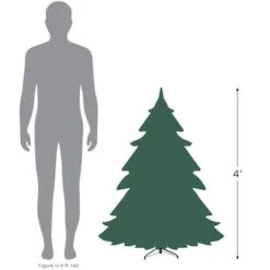 Northlight 4ft. Pre-Lit Canadian Pine Artificial Christmas Tree, Multicolor LED Lights -Northlight Shop D810285S 3