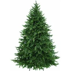 Northlight 6.5ft. Pre-Lit Real Touch™️ Hunter Fir Artificial Christmas Tree, Clear Lights