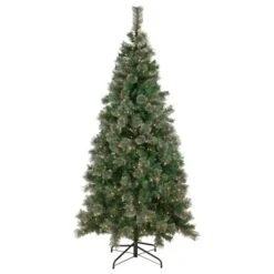 Northlight 6.5ft. Pre-Lit Oregon Cashmere Pine Artificial Christmas Tree, Clear Lights