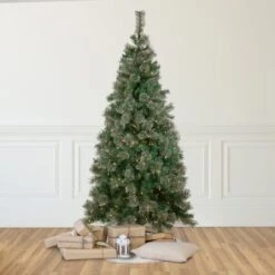 Northlight 6.5ft. Pre-Lit Oregon Cashmere Pine Artificial Christmas Tree, Clear Lights 11 Northlight 6.5ft. Pre-Lit Oregon Cashmere Pine Artificial Christmas Tree, Clear Lights -Northlight Shop D810322S 2