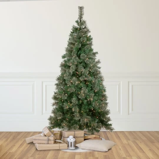Northlight 6.5ft. Pre-Lit Oregon Cashmere Pine Artificial Christmas Tree, Clear Lights 5 Northlight 6.5ft. Pre-Lit Oregon Cashmere Pine Artificial Christmas Tree, Clear Lights - Image 3