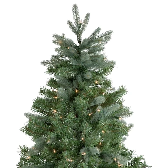 Northlight 6.5ft. Pre-Lit Granville Fraser Fir Slim Artificial Christmas Tree, Clear Lights 7 Northlight 6.5ft. Pre-Lit Granville Fraser Fir Slim Artificial Christmas Tree, Clear Lights - Image 5