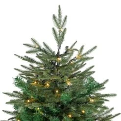 Northlight 7.5ft. Pre-Lit Real Touch™️ Hudson Fir Artificial Christmas Tree, Warm White LED Lights 13 Northlight 7.5ft. Pre-Lit Real Touch™️ Hudson Fir Artificial Christmas Tree, Warm White LED Lights -Northlight Shop D810386S 4