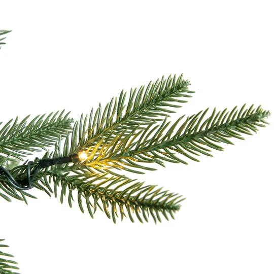 Northlight 7.5ft. Pre-Lit Real Touch™️ Hudson Fir Artificial Christmas Tree, Warm White LED Lights 9 Northlight 7.5ft. Pre-Lit Real Touch™️ Hudson Fir Artificial Christmas Tree, Warm White LED Lights - Image 7