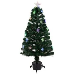 Northlight 3ft. Pre-Lit Fiber Optic Artificial Christmas Tree With Stars 9 Northlight 3ft. Pre-Lit Fiber Optic Artificial Christmas Tree With Stars -Northlight Shop D810434S 1 1