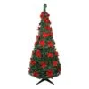 Northlight 6ft. Pre-Lit Pre-Decorated Poinsettia Pop-Up Artificial Christmas Tree 1 Northlight 6ft. Pre-Lit Pre-Decorated Poinsettia Pop-Up Artificial Christmas Tree -Northlight Shop D810449S 1