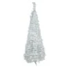 Northlight 6ft. Unit White Tinsel Pop-Up Artificial Christmas Tree 2 Northlight 6ft. Unit White Tinsel Pop-Up Artificial Christmas Tree -Northlight Shop D810457S 1