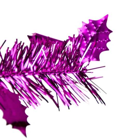 Northlight 6ft. Unlit Pink Tinsel Pop-Up Artificial Christmas Tree 7 Northlight 6ft. Unlit Pink Tinsel Pop-Up Artificial Christmas Tree - Image 5