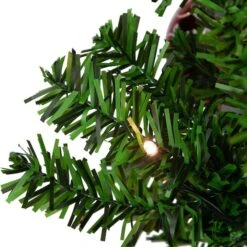 Northlight 6ft. Pre-Lit Green Musical Snowing Artificial Christmas Tree, White LED Lights -Northlight Shop D810483S 2