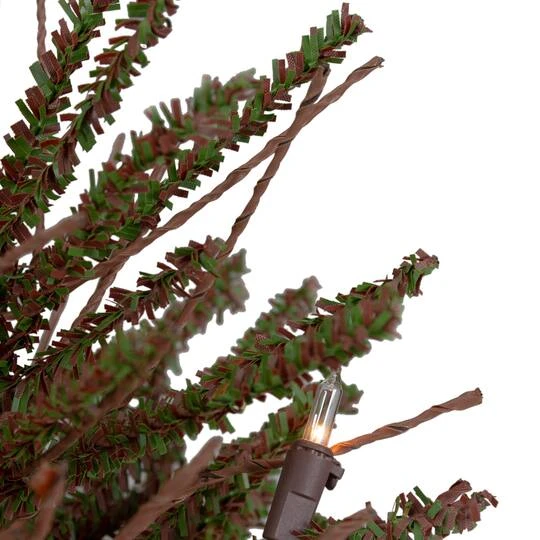 Northlight 2ft. Pre-Lit Medium Warsaw Twig Artificial Christmas Tree In Burlap Base, Clear Lights 9 Northlight 2ft. Pre-Lit Medium Warsaw Twig Artificial Christmas Tree In Burlap Base, Clear Lights - Image 7