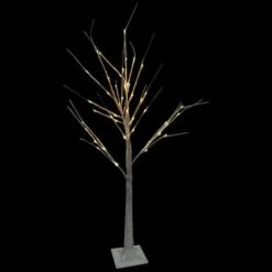 Northlight 4ft. Pre-Lit White Birch Twig Artificial Christmas Tree, Warm White LED Lights 12 Northlight 4ft. Pre-Lit White Birch Twig Artificial Christmas Tree, Warm White LED Lights -Northlight Shop D810497S 3