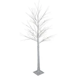 Northlight 4ft. Pre-Lit White Birch Twig Artificial Christmas Tree, Warm White LED Lights 13 Northlight 4ft. Pre-Lit White Birch Twig Artificial Christmas Tree, Warm White LED Lights -Northlight Shop D810497S 4