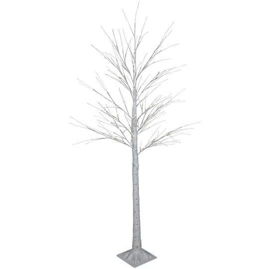 Northlight 4ft. Pre-Lit White Birch Twig Artificial Christmas Tree, Warm White LED Lights 7 Northlight 4ft. Pre-Lit White Birch Twig Artificial Christmas Tree, Warm White LED Lights - Image 5