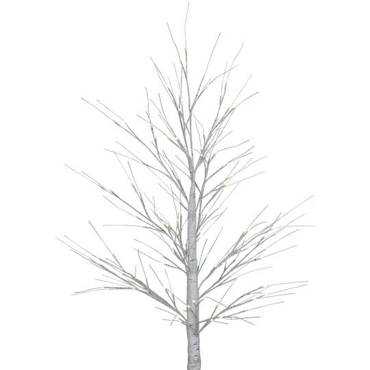Northlight 4ft. Pre-Lit White Birch Twig Artificial Christmas Tree, Warm White LED Lights 8 Northlight 4ft. Pre-Lit White Birch Twig Artificial Christmas Tree, Warm White LED Lights - Image 6