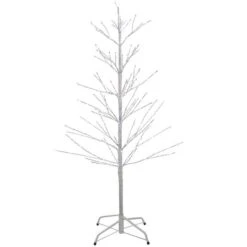 Northlight 4ft. Pre-Lit White Birch Twig Artificial Christmas Tree, Pure White LED Lights 10 Northlight 4ft. Pre-Lit White Birch Twig Artificial Christmas Tree, Pure White LED Lights -Northlight Shop D810499S 1 1