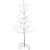 Northlight 4ft. Pre-Lit White Birch Twig Artificial Christmas Tree, Pure White LED Lights