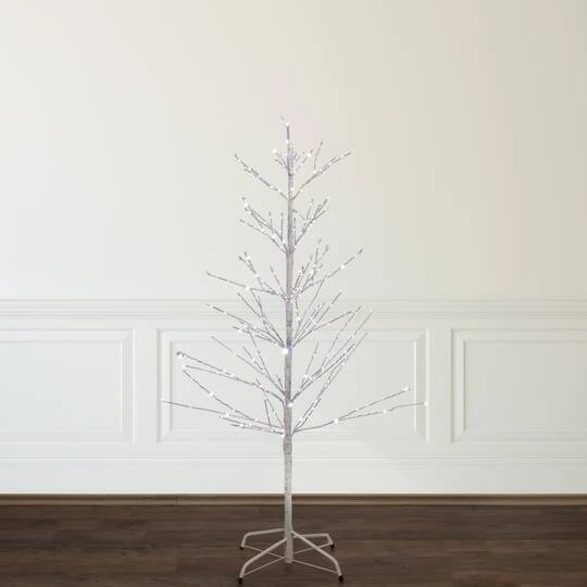 Northlight 4ft. Pre-Lit White Birch Twig Artificial Christmas Tree, Pure White LED Lights 5 Northlight 4ft. Pre-Lit White Birch Twig Artificial Christmas Tree, Pure White LED Lights - Image 3