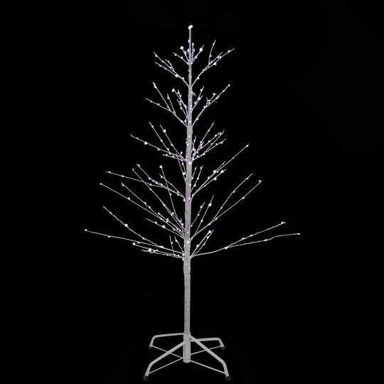 Northlight 4ft. Pre-Lit White Birch Twig Artificial Christmas Tree, Pure White LED Lights 6 Northlight 4ft. Pre-Lit White Birch Twig Artificial Christmas Tree, Pure White LED Lights - Image 4