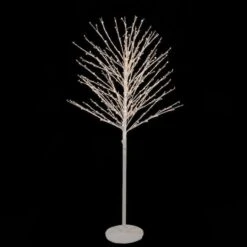 Northlight 5ft. Pre-Lit White Twig Christmas Tree, Warm White LED Lights 12 Northlight 5ft. Pre-Lit White Twig Christmas Tree, Warm White LED Lights -Northlight Shop D810505S 3