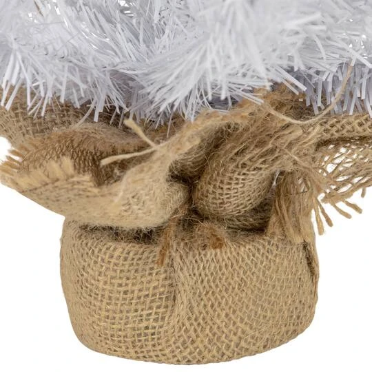 Northlight 2ft. Unlit Balsam Pine Burlap Base Artificial Christmas Tree 8 Northlight 2ft. Unlit Balsam Pine Burlap Base Artificial Christmas Tree - Image 6