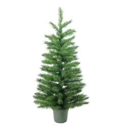 Northlight 3ft. Unlit Potted Norway Spruce Artificial Christmas Tree