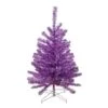 Northlight 3ft. Unlit Metallic Purple Tinsel Artificial Christmas Tree 2 Northlight 3ft. Unlit Metallic Purple Tinsel Artificial Christmas Tree -Northlight Shop D810570S 1