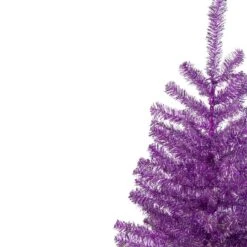Northlight 3ft. Unlit Metallic Purple Tinsel Artificial Christmas Tree -Northlight Shop D810570S 3