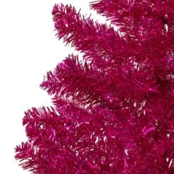 Northlight 3ft. Unlit Metallic Pink Tinsel Artificial Christmas Tree -Northlight Shop D810571S 3