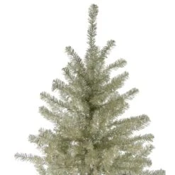 Northlight 6ft. Unlit Platinum Tinsel Artificial Christmas Tree 13 Northlight 6ft. Unlit Platinum Tinsel Artificial Christmas Tree -Northlight Shop D810600S 4