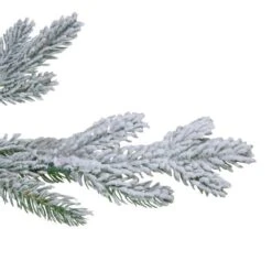 Northlight 6.5ft. Unlit Real Touch™️ Flocked Little River Fir Artificial Christmas Tree 12 Northlight 6.5ft. Unlit Real Touch™️ Flocked Little River Fir Artificial Christmas Tree -Northlight Shop D810603S 3