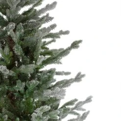 Northlight 6.5ft. Unlit Real Touch™️ Flocked Little River Fir Artificial Christmas Tree 13 Northlight 6.5ft. Unlit Real Touch™️ Flocked Little River Fir Artificial Christmas Tree -Northlight Shop D810603S 4